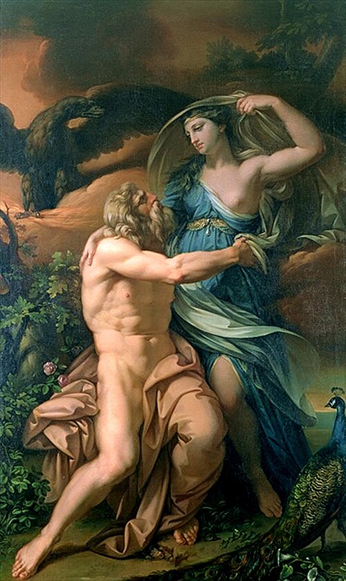 Juno and Jupiter, 1770, Gavin Hamilton