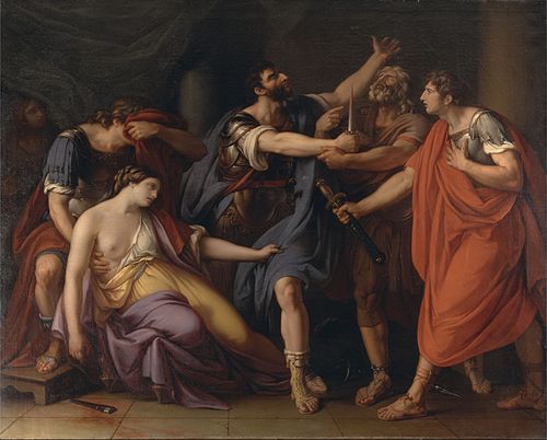 Le Serment de Brutus, 1765, Gavin Hamilton