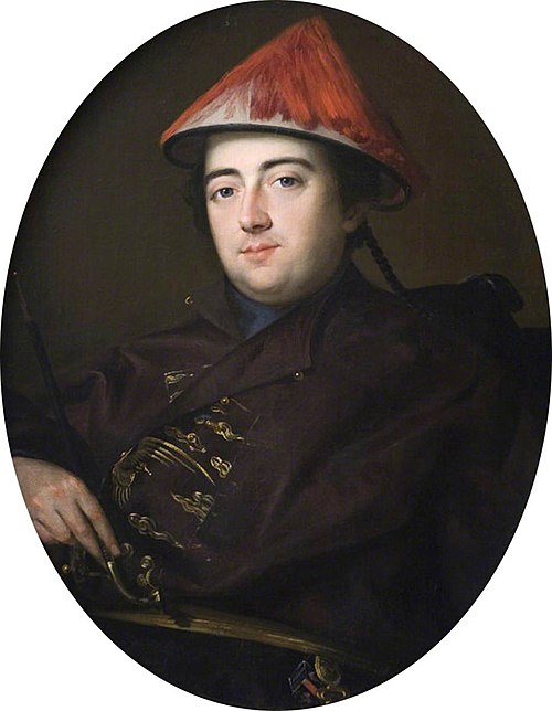 Thomas Keymer of Kidwelly (1722-1784) ), à la chinoise, 1754, Gavin Hamilton