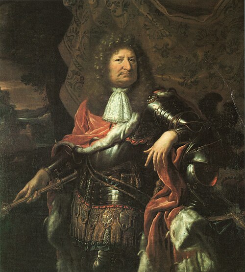 Portrait of Frederick William, Elector of Brandenburg (1620-1688), 1687, Gedeon Romandon