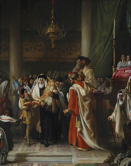 Procession of the Law, 1850, Salomon Alexander Hart