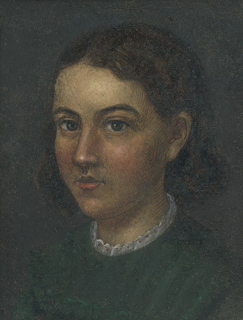 Portrét dievčaťa, 1839, Gustav Adolf Müller