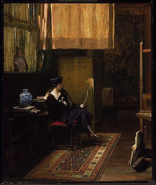 The Visitor, 1925, Ignaz Gaugengigl