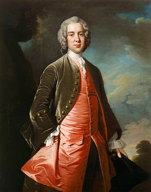 Abraham Acworth (1719–1781), 1745, Thomas Hudson