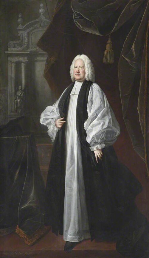 Archbishop John Potter (1673/1674–1747), Archbishop of Canterbury, 1744, Thomas Hudson
