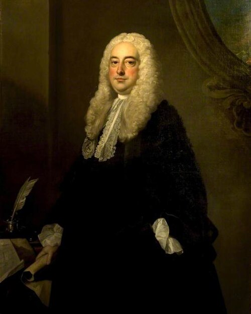Sir John Browne (1696–1784), 1750, Thomas Hudson