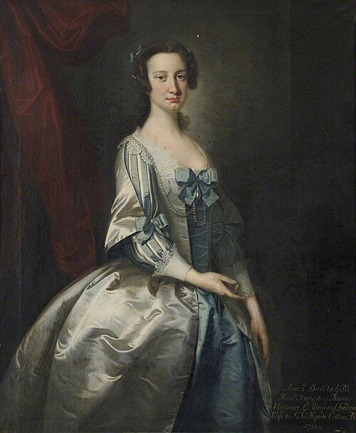 Anne Parsons, Daughter of Alderman Humphrey Parsons, Brewer and Lord Mayor of London, 1753, Thomas Hudson