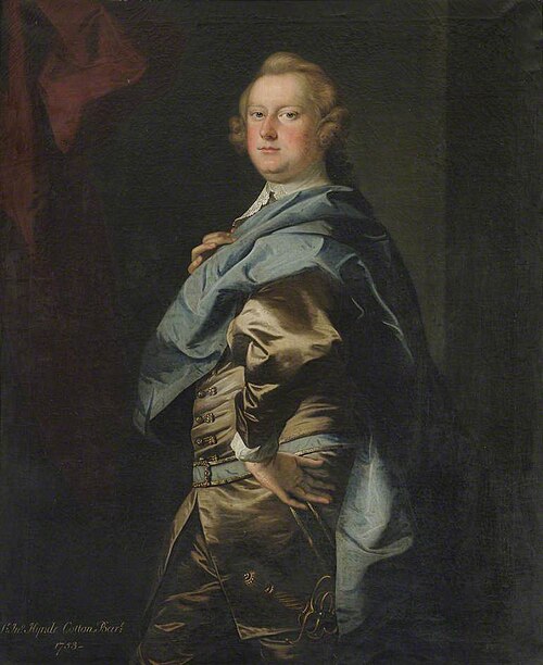 John Hynde Cotton, 4th Bt, 1753, Thomas Hudson