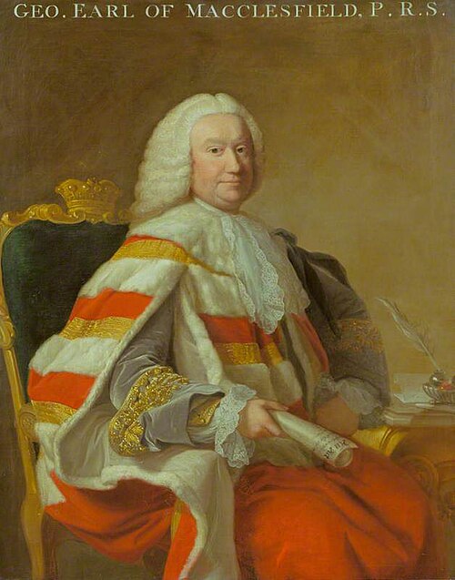 George Parker (c.1697–1764), 2nd Earl of Macclesfield, 1754, Thomas Hudson