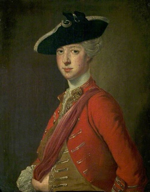 Cornet Edward Walpole (1737–1771), 1757, Thomas Hudson
