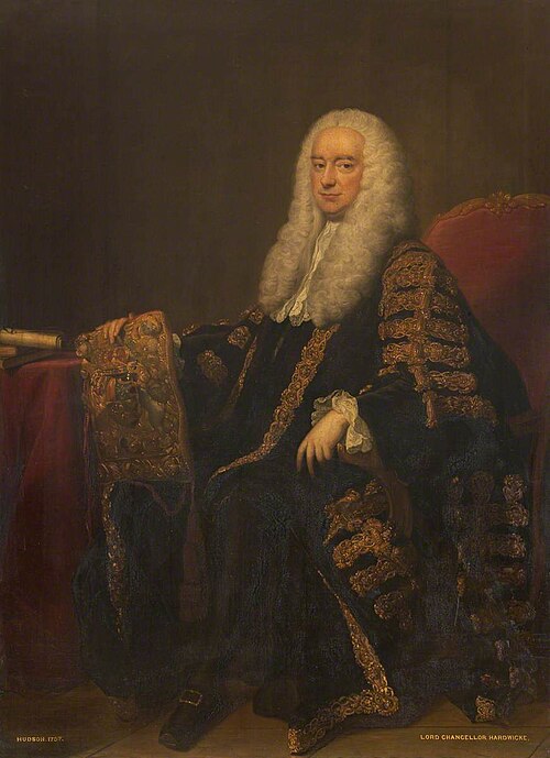 Philip Yorke, 1st Earl of Hardwicke (1690–1764), 1756, Thomas Hudson