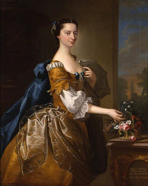 Margaret, Wife of Sir Henry Oxenden, 1756, Thomas Hudson