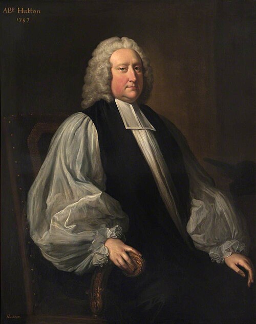 Matthew Hutton (1693–1758), Archbishop of Canterbury, 1757, Thomas Hudson