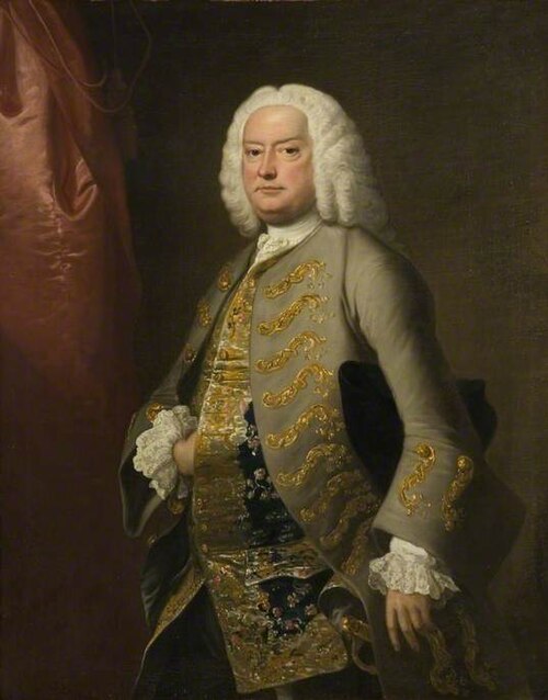 Sir Edmund Isham (1700–1772), 6th Bt Isham, , Thomas Hudson
