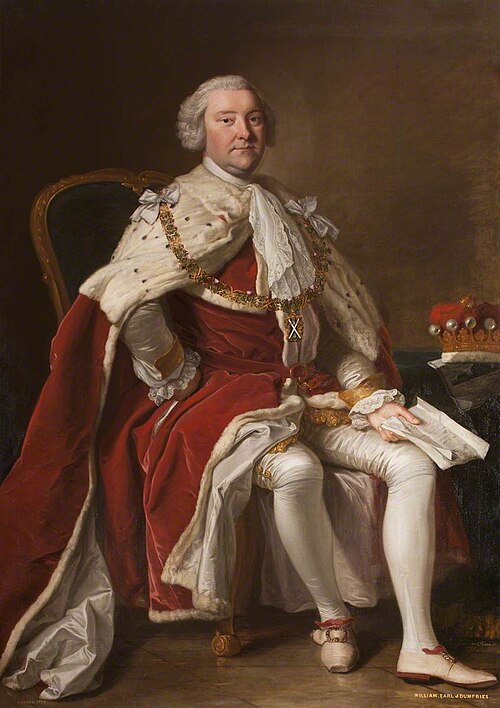 William Dalrymple-Crichton (1699–1768), 5th Earl of Dumfries, , Thomas Hudson