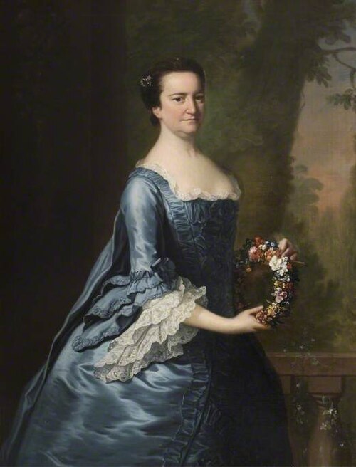 Philippa, Lady Isham (d.1786), Second Wife of Sir Edmund Isham, , Thomas Hudson