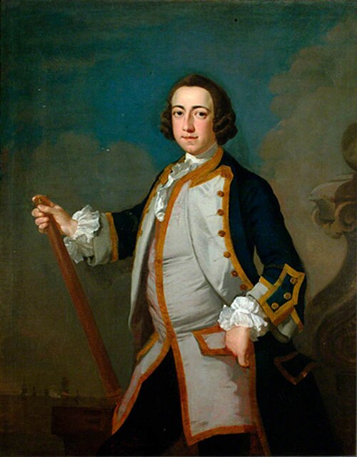Probably Captain Richard Haddock (1629–1714), , Thomas Hudson