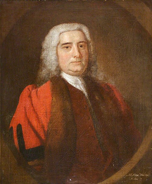 Alexander Webber, Mayor of Barnstaple (1737), , Thomas Hudson