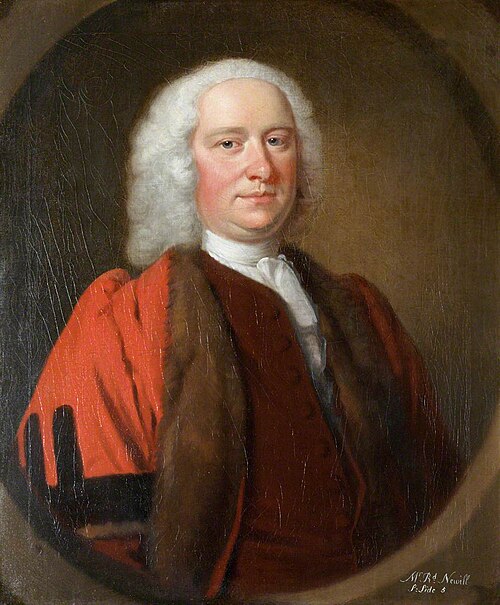 Richard Newell, Mayor of Barnstaple (1728), , Thomas Hudson