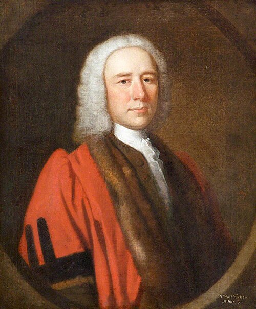 Paul Tucker, Mayor of Barnstaple (1736), , Thomas Hudson