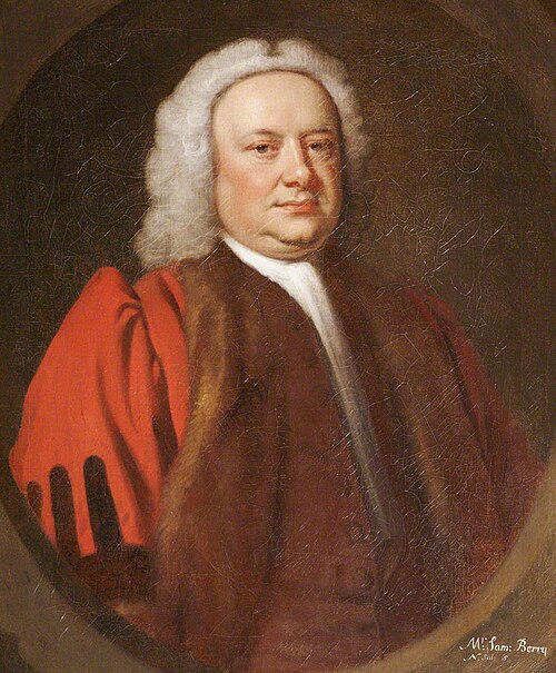 Samuel Berry, Mayor of Barnstaple (1731), , Thomas Hudson