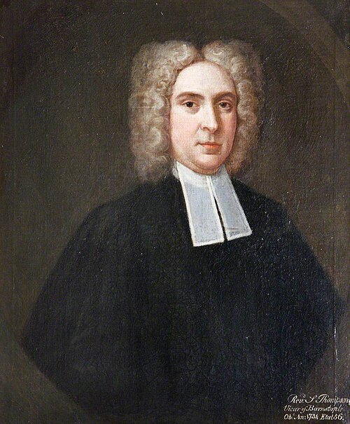 Reverend Samuel Thompson, Vicar of Barnstaple, , Thomas Hudson