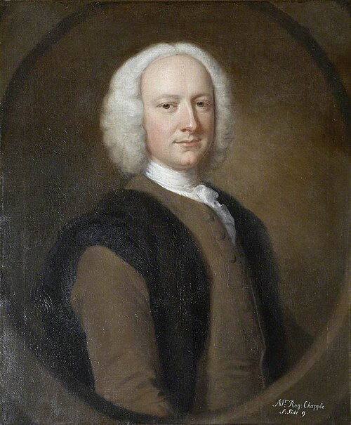 Roger Chapple (d.1783), Mayor of Barnstaple (1742, 1762 & 1781), , Thomas Hudson