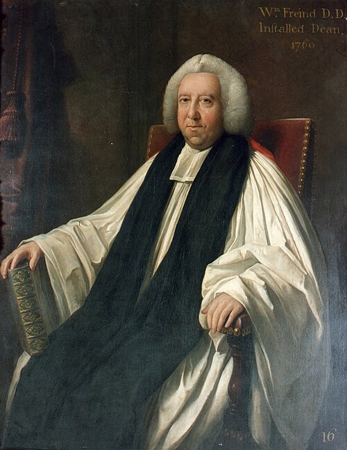 William Friend (c.1715–1766), Dean of Canterbury (1760–1766), 1760, Thomas Hudson