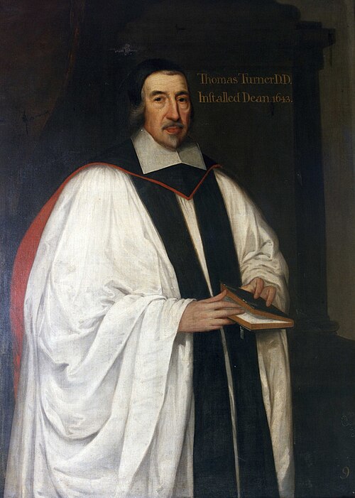 Thomas Turner (1591–1672), Dean of Canterbury (1643–1672), 1645, Thomas Hudson