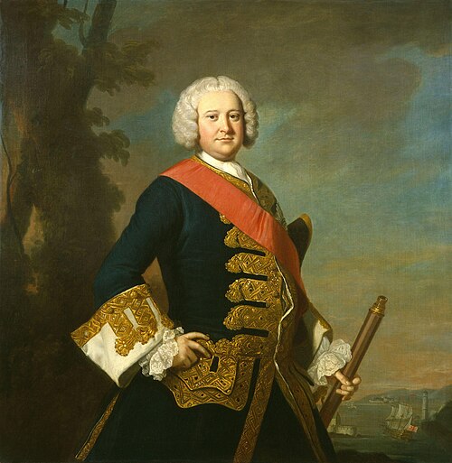 Sir Peter Warren, 1751, Thomas Hudson