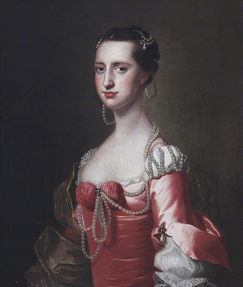 Lucy Cockayne Cust (1732-1804), 1764, Thomas Hudson