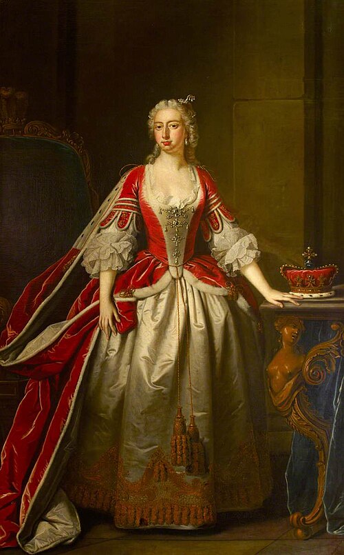 Princess Augusta of Saxe-Gotha, Princess of Wales (1719–1772), 1750, Thomas Hudson