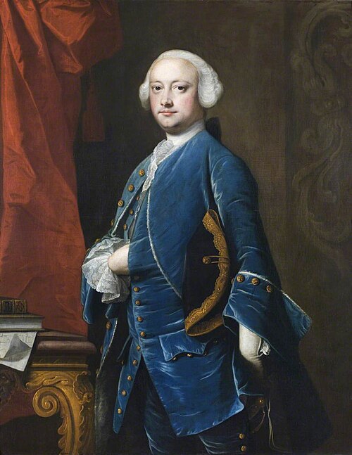 Thomas Hunt III MP (1721 -1788), 1755, Thomas Hudson