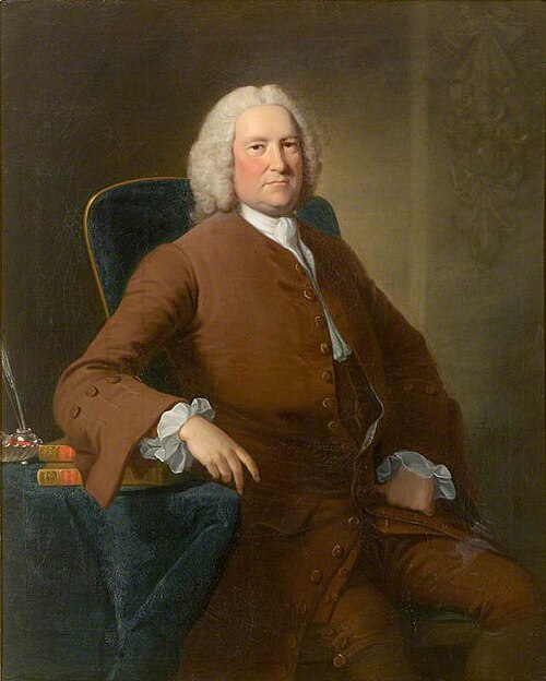 Alexander Courthope of Sprivers (1697 - 1779), 1758, Thomas Hudson