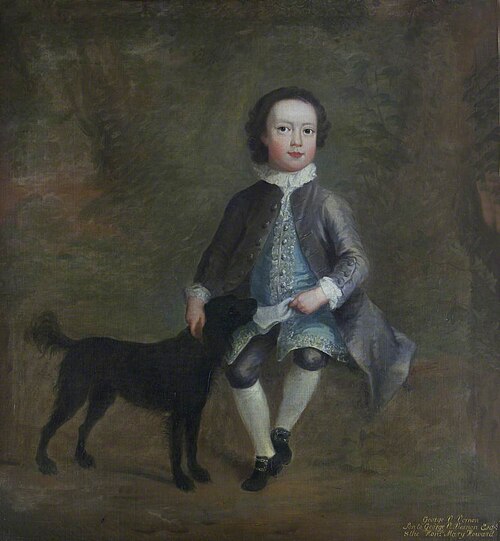 George Venables-Vernon, 2nd Baron Vernon (1735-1813) as a Boy, 1740, Thomas Hudson