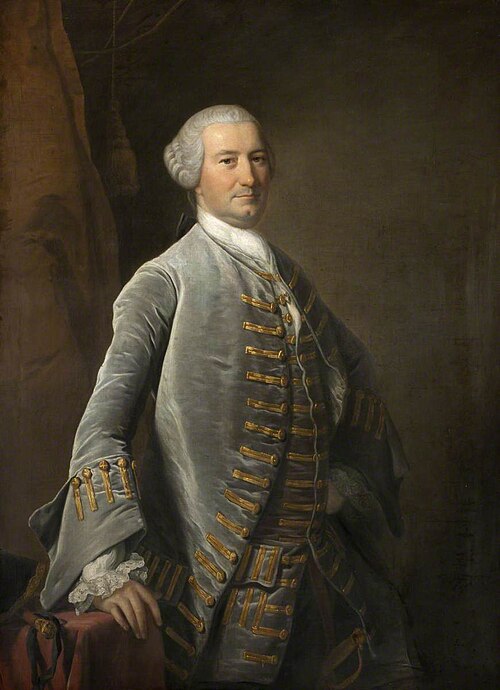Sir George Trevelyan, 3rd Bt of Nettlecombe (1707-1768), 1755, Thomas Hudson