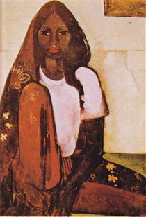 Child Wife, 1936, Amrita Sher-Gil