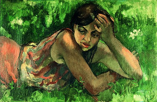 Fille gitane de Hongrie, 1932, Amrita Sher-Gil
