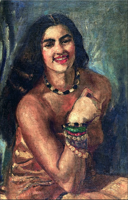 Self Portrait (7), 1930, Amrita Sher-Gil