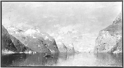Fjordlandschaft, , Georg Anton Rasmussen