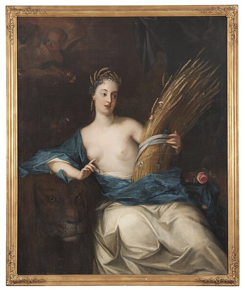 Ceres or Allegory of the Element Earth, , Georg Engelhard Schröder