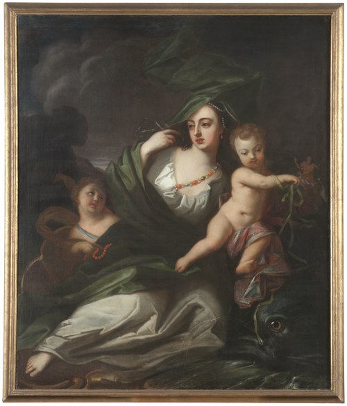 Amphitrite or Allegory of the Element Water, , Georg Engelhard Schröder