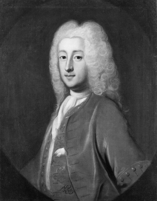 Lars Cronhielm of Flosta (1698-1755), count, chamberlain, chief judge, married to 1. Eleonora Magdal, , Georg Engelhard Schröder