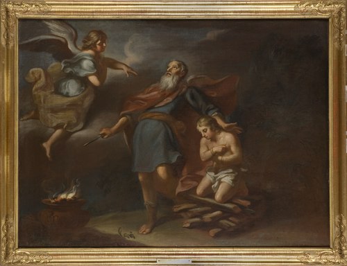 Isaac's sacrifice, 1734, Georg Engelhard Schröder