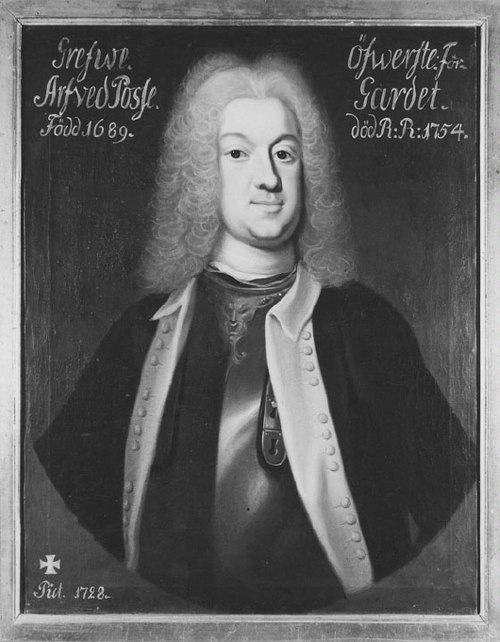 Arvid Knutsson Posse, 1689-1754, 1728, Georg Engelhard Schröder