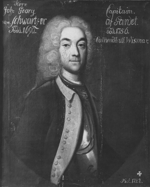 Johan Georg von Schwartzer, 1688-1741, 1728, Georg Engelhard Schröder