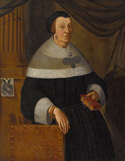 Bildnis einer 77-jährigen Frau., 1650, Georg Hainz