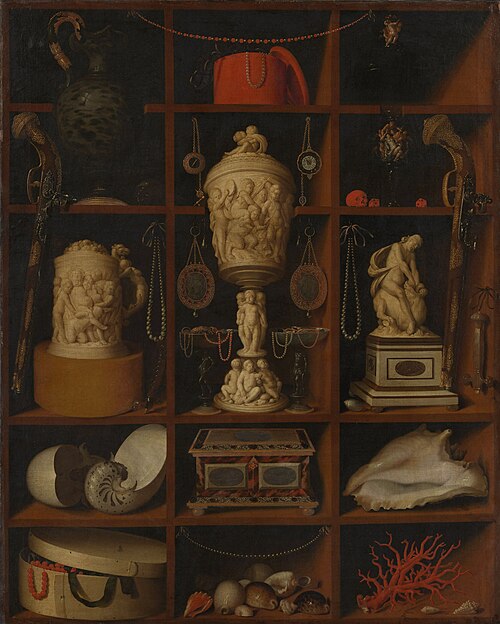 Cabinet de curiosités, 1664, Georg Hainz