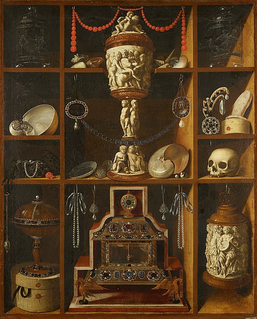 Cabinet de curiosités, 1670, Georg Hainz