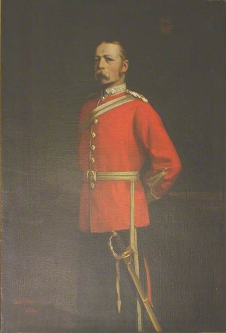 Major J. H. Broderick, 1884, Sydney Starr